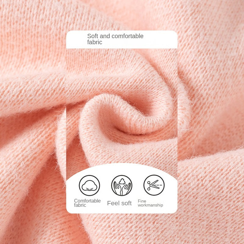 Autumn Winter Kids Sweaters Cartoon, Elephant Cloud Jacquard Pullover, Soft Toddlers Baby Tops Knitwears for Children