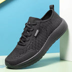 Men's Lightweight Mesh Running Sneakers – Breathable Sport Shoes for Active Comfort