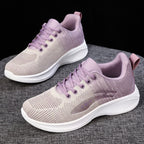 Fashion Mesh Lace-up, High Appearance Level, Thick Sole Increase, All Comfortable, Non-slip Breathable Sports Womens