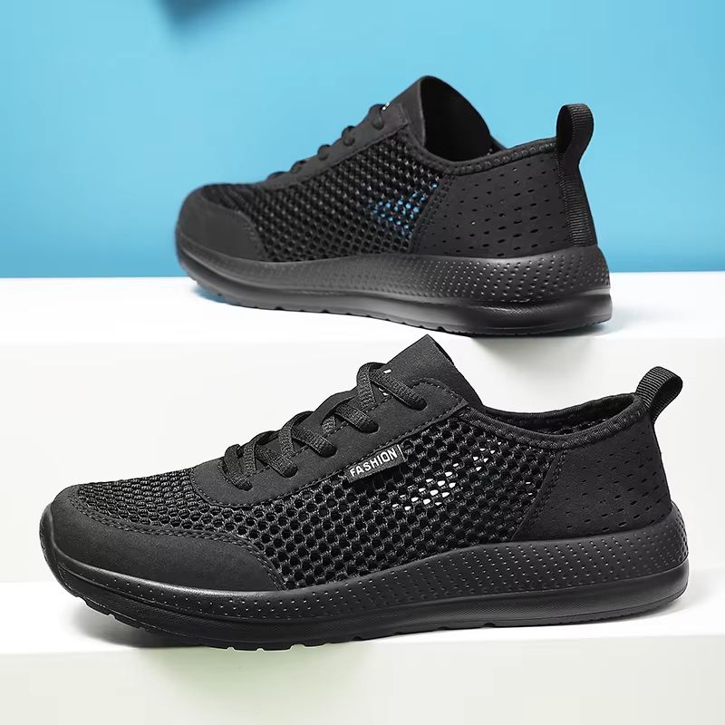 Men's Lightweight Mesh Running Sneakers – Breathable Sport Shoes for Active Comfort