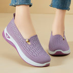 Lightweight Shoes for Women Spring Autumn, Casual Soft Sole Single Shoe, Breathable Womens Shoes, Comfortable Mother
