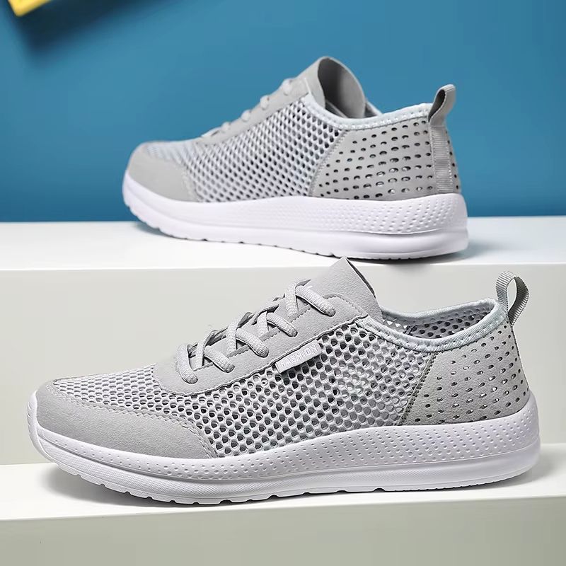 Men's Lightweight Mesh Running Sneakers – Breathable Sport Shoes for Active Comfort