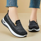 Lightweight Shoes for Women Spring Autumn, Casual Soft Sole Single Shoe, Breathable Womens Shoes, Comfortable Mother