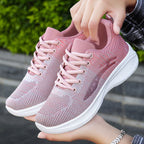 Fashion Mesh Lace-up, High Appearance Level, Thick Sole Increase, All Comfortable, Non-slip Breathable Sports Womens